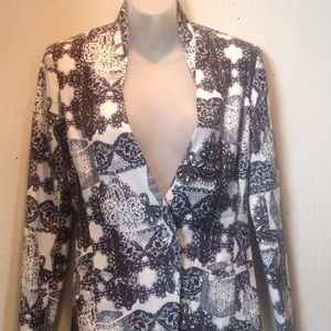 SHILLA Formal jacket Black and White SZS